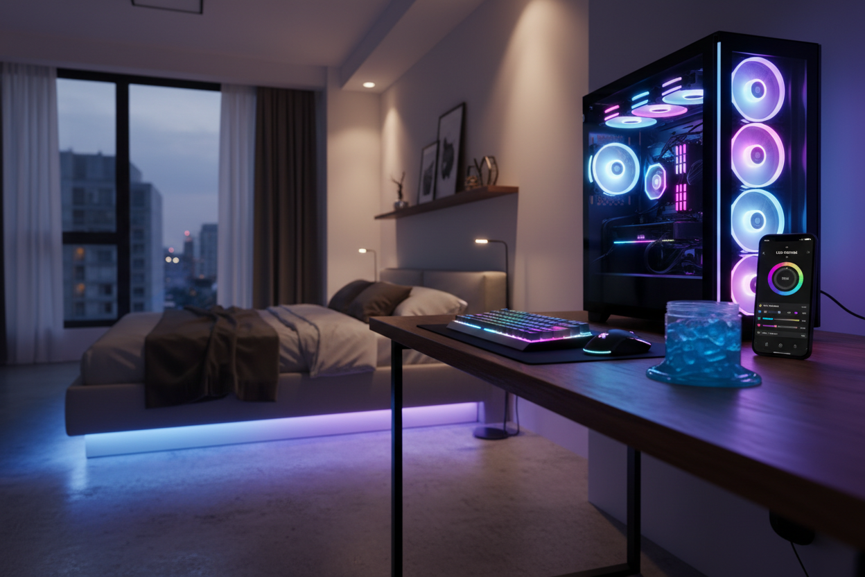 make the gel blue and change nothing else